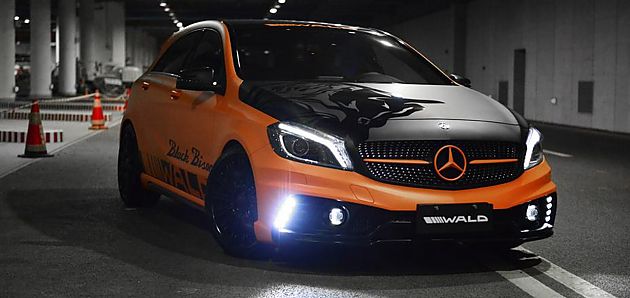 Wald针对奔驰A级推出Black Bison套件