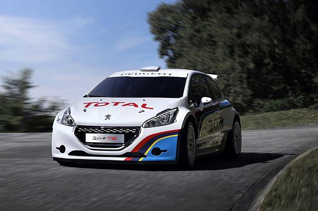 标致回归派克峰爬山赛 勒布驾驶208出战