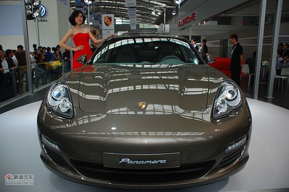 2010年西安国际车展现场车型图