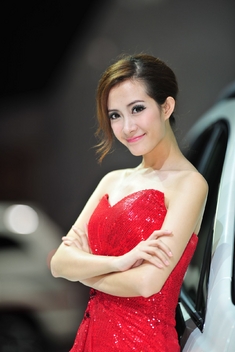 2012广州车展美女模特高清图第三季