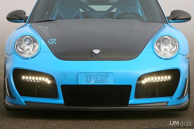 暴怒蓝天鹅 试驾TechArt GTStreet RS