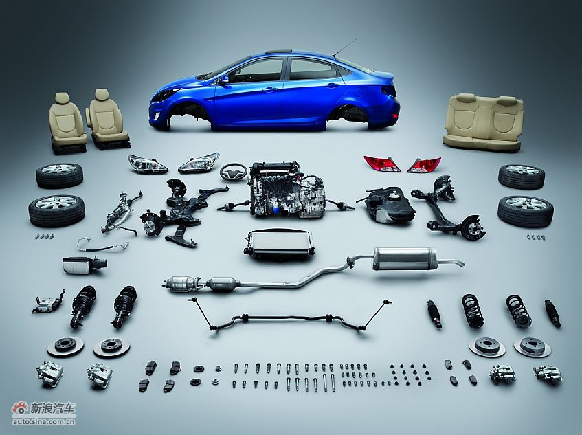 北京现代瑞纳-车身零配件_瑞纳