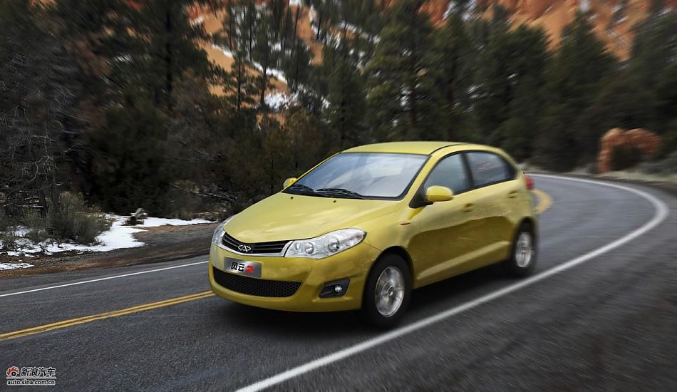 奇瑞风云2两厢版精美壁纸_风云2官方图图片2