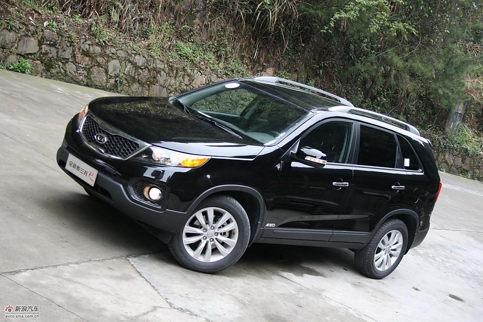 柴油版索兰托试车-外观_索兰托外观图片_汽车