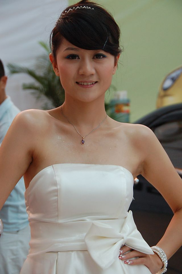 2010银川车展美女车模