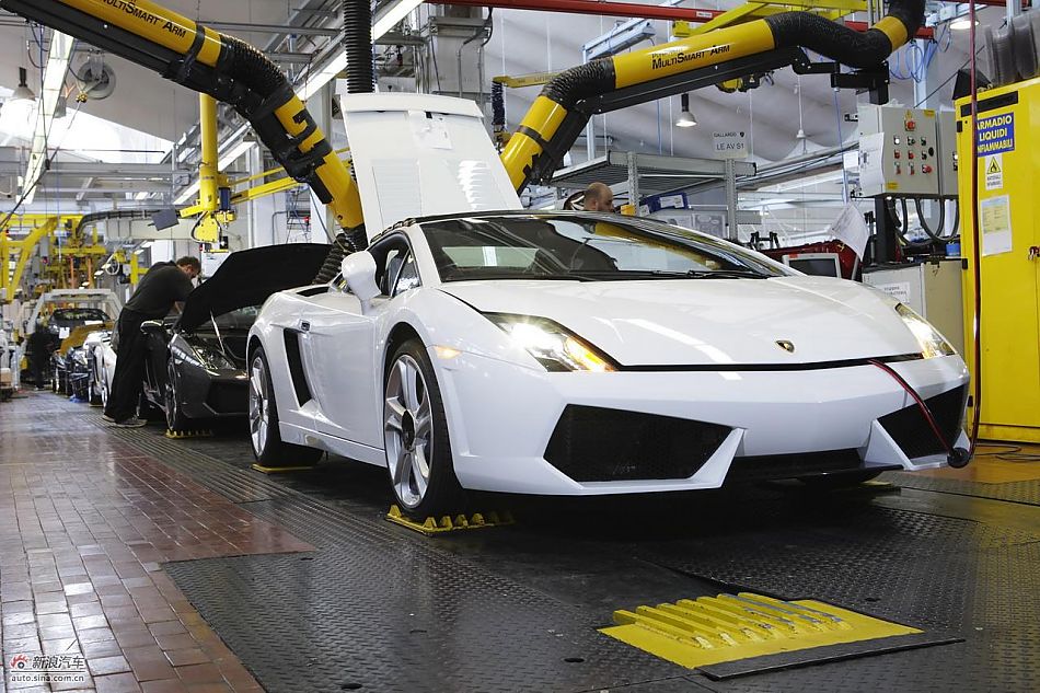 尼生产线_Gallardo官方图图片266138_汽车图