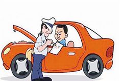 新手徒弟练车走错路 师傅冤枉领罚单 