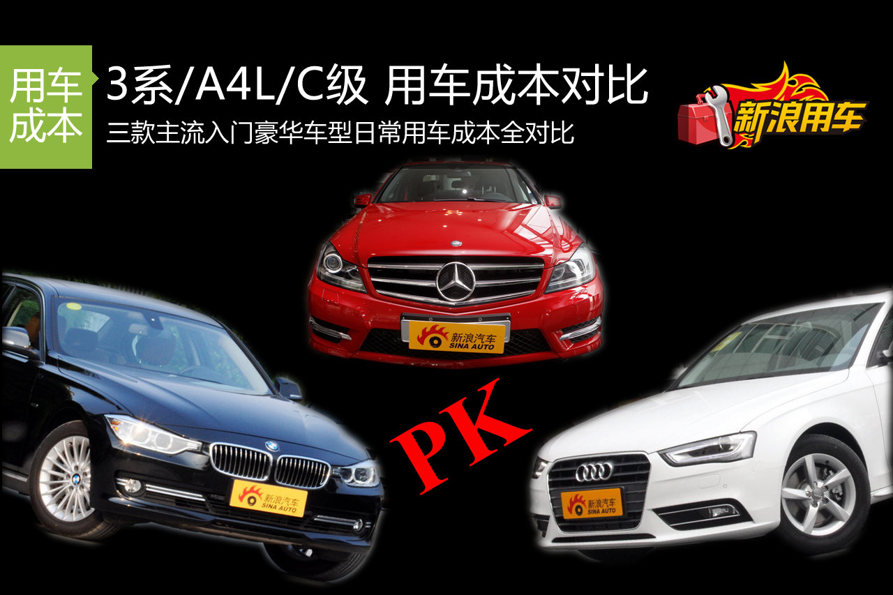 3系/A4L/C级 用车成本解析第51期