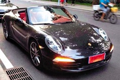 北体大豪车云集实为学生租车拍片(图)