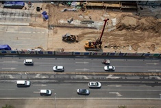 西安50米长车道有5个导向标线司机抓狂