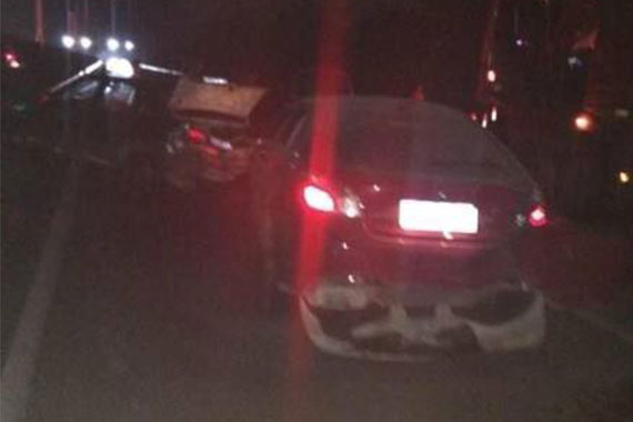 浙江永嘉货车碰撞12辆车 引发火灾致3死