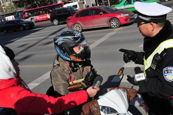 河北行人及非机动车交通违法将被曝光