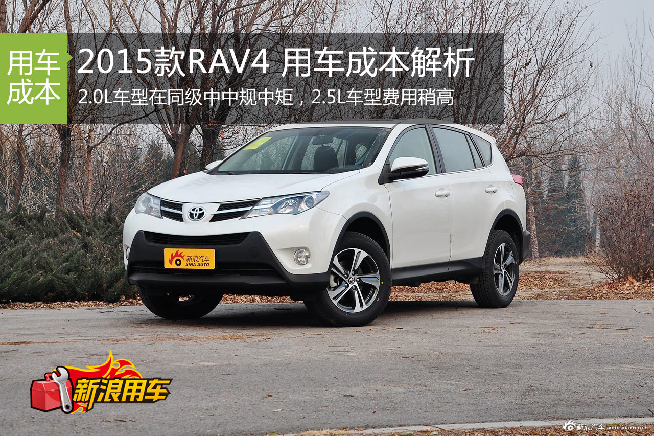 2015款丰田RAV4 用车成本解析第75期
