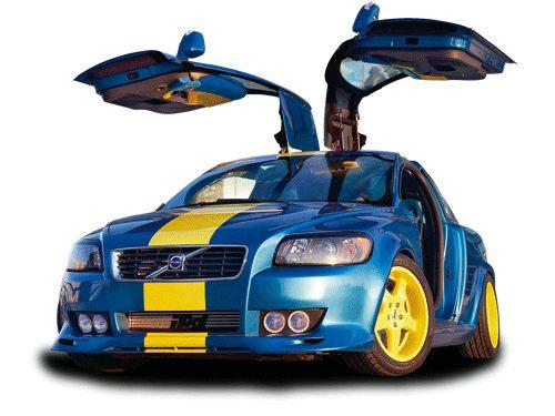 volvo c30军团之改装三剑客