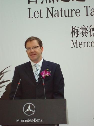 梅赛德斯-奔驰(中国)有限公司总裁兼首席执行官麦尔斯