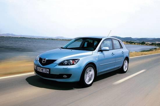 图为Mazda3两厢