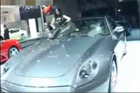 视频：法拉利612车展实拍