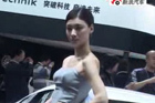 视频：2009上海车展-奥迪展台车模