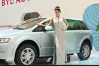 视频：2009上海车展-比亚迪E6模特