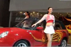 视频：2009上海车展-美女车模12