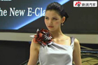 视频：2009上海车展-奔驰模特莫万丹