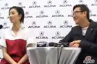 视频：09上海车展：刘伟强、桂纶镁谈Acura TL