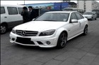视频：2010北京车展奔驰C63 AMG展前实拍