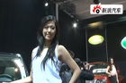 视频：2010北京车展路虎模特展示3