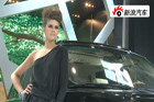 视频：2010北京车展陆虎模特展示2