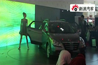 视频：2010年北京车展 东风风神展台表演