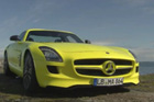 视频：纯电动超跑梅赛德斯AMG SLS E-cell 