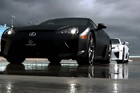 视频：黑白双煞 Lexus LFA 赛道竞速