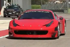 视频：销魂声浪 法拉利458 GT赛道狂飙