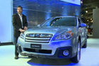 视频：2013款斯巴鲁傲虎亮相纽约车展