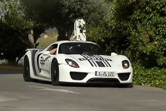 视频：保时捷新旗舰 918spyder路试曝光