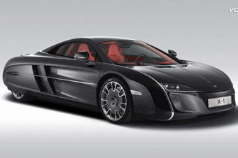 视频：迈凯轮X-1概念超跑亮相