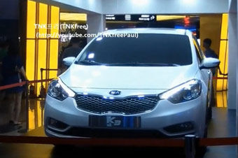 视频：起亚K3实拍 将亮相2012成都车展