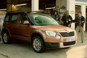 视频：紧凑级SUV斯柯达Yeti搞笑广告