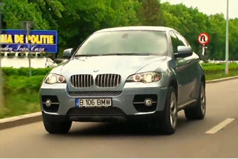 视频：宝马X6混合动力媒体试驾实拍