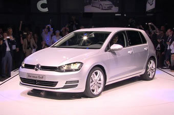 视频：大众高尔夫7代发布会现场