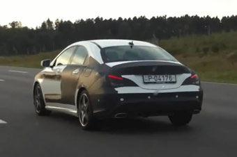 视频：巴黎车展将亮相 奔驰CLA谍影曝光