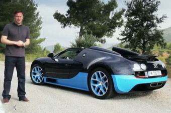 视频：布加迪威龙Grand Sport敞篷海外试驾