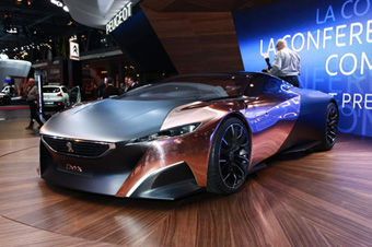 视频：标致ONYX概念车巴黎车展高清实拍