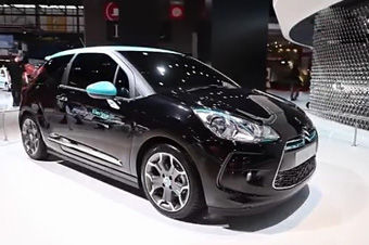 视频：DS3电动版巴黎车展高清实拍