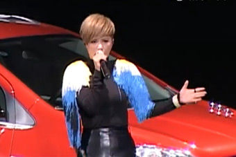 视频：谭维维演唱助阵别克昂科拉上市发布会