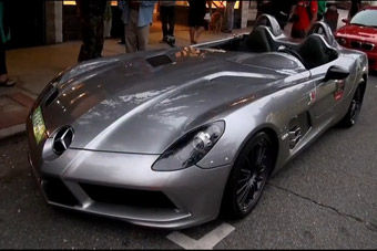 视频：超跑中的F1 街头实拍奔驰 SLR McLaren