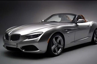 视频：宝马Zagato Roadster敞篷版概念车