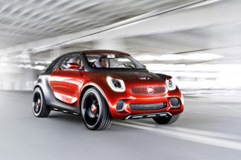 视频：电驱未来 Smart ForStars亮相街头