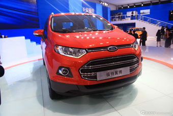 视频：福特翼搏广州车展高清实拍