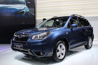 视频：斯巴鲁森林人广州车展高清实拍